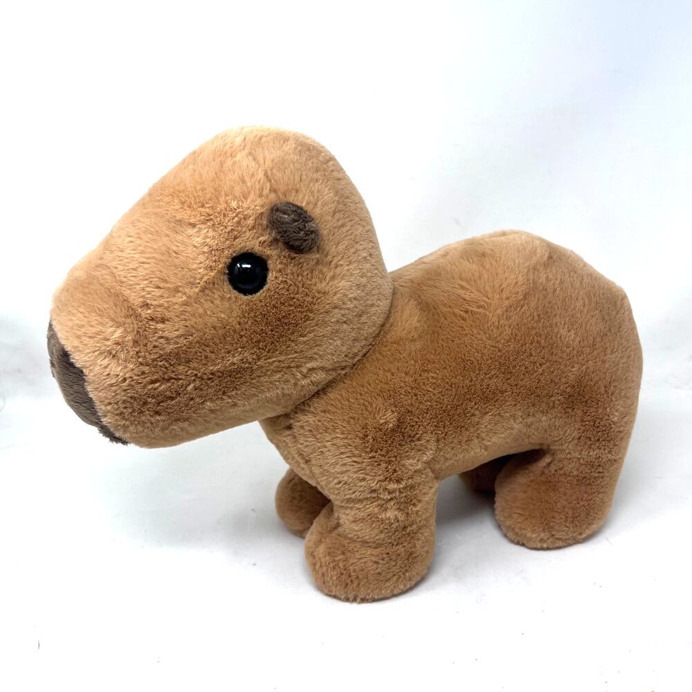 Build‎ a Bear Capybara Plush 14" Stuffed Animal Brown Tan 2024 Online Exclusive - Picture 3 of 7